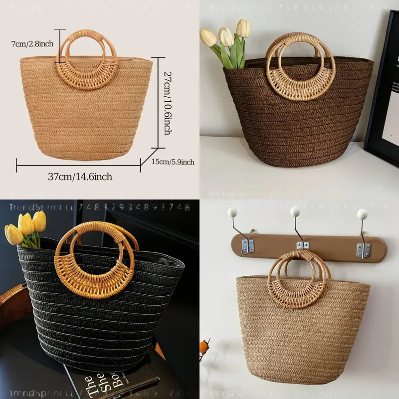 Sac fourre-tout d'été en papie - Tote Bag Beach avis et prix