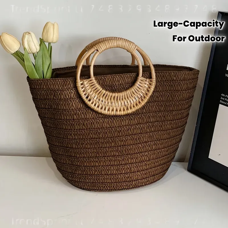 Sac fourre-tout d'été en papie - Tote Bag Beach avis et prix