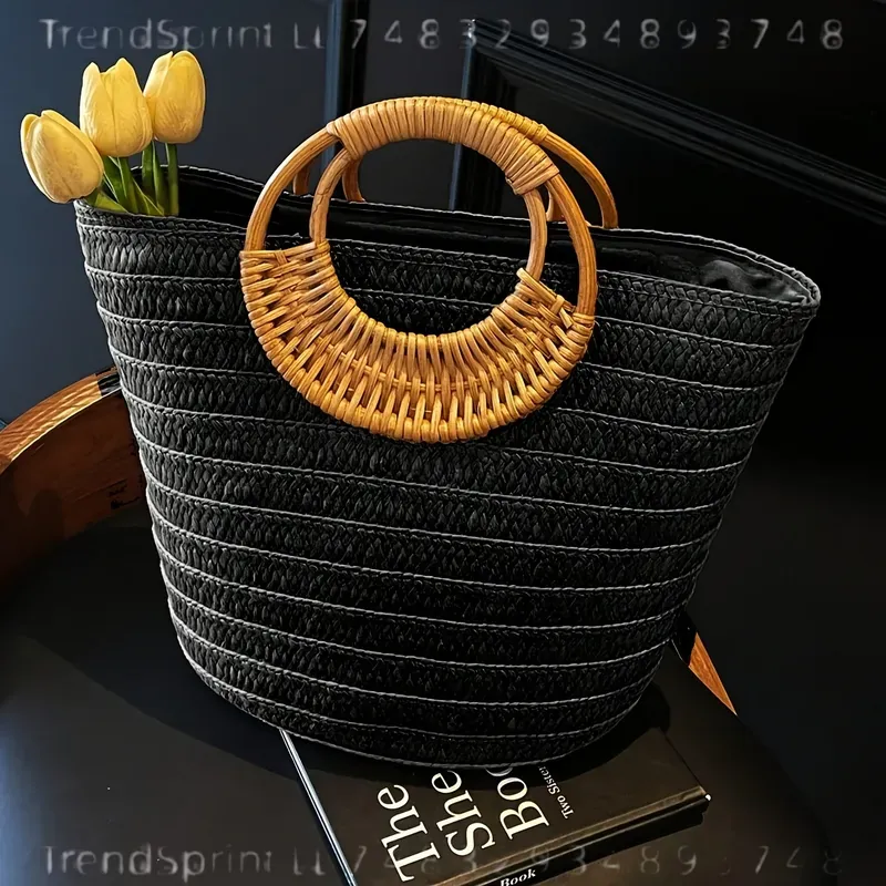 Sac fourre-tout d'été en papie - Tote Bag Beach avis et prix