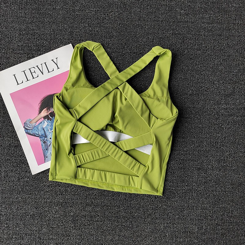 Soutien-gorge de sport push-up - Bralette Triangle Set avis et prix